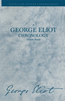 A George Eliot Chronology