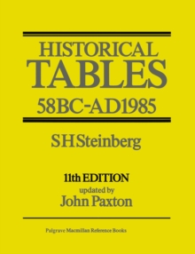 Historical Tables : 58 BC-AD 1985