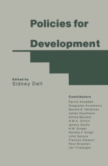 Policies for Development : Essays in Honour of Gamani Corea