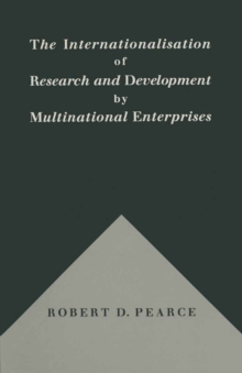 Internationalization of Research and Development by Multinational Enterprises