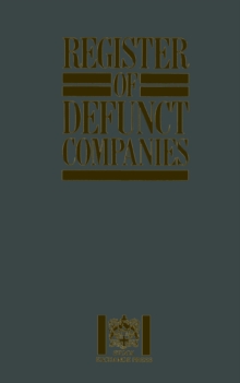 Register of Defunct Companies