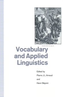 Vocabulary and Applied Linguistics