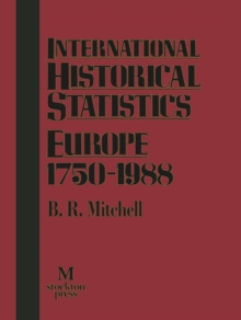 International Historical Statistics Europe 1750-1988