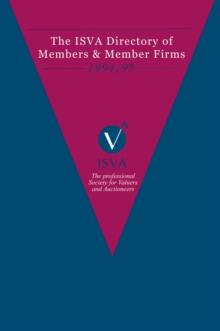 Incorporated Society of Valuers and Auctioneers Directory of Members and Member Firms