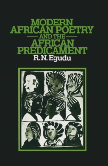 Modern African Poetry and the African Predicament