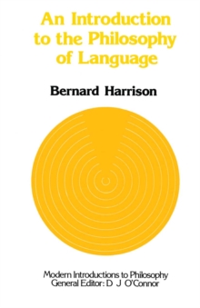 An Introduction to the Philosophy of Language