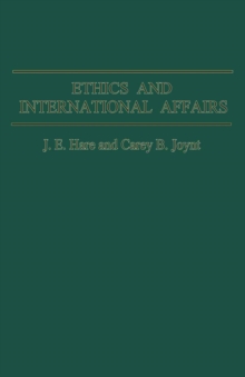 Ethics and International Affairs