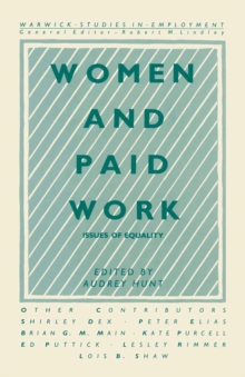 Women and Paid Work