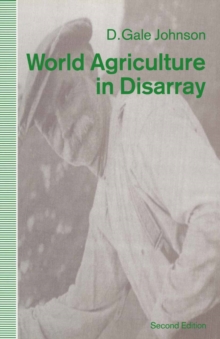 World Agriculture in Disarray