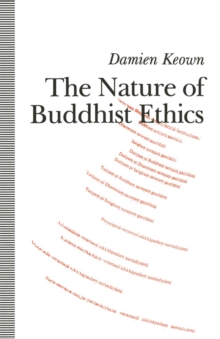 The Nature of Buddhist Ethics