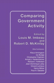 Comparing Government Activity