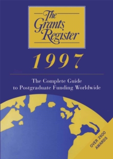 The Grants Register 1997