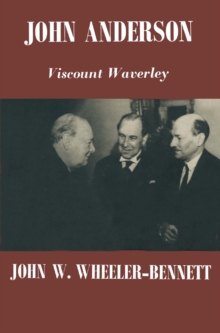 John Anderson: Viscount Waverley