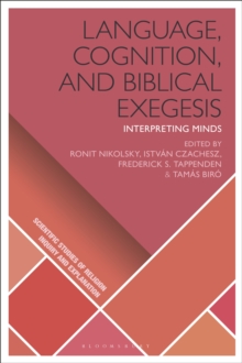 Language, Cognition, and Biblical Exegesis : Interpreting Minds