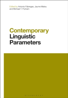 Contemporary Linguistic Parameters, Paperback / softback Book Contemporary Linguistic Parameters, Paperback / softback Book