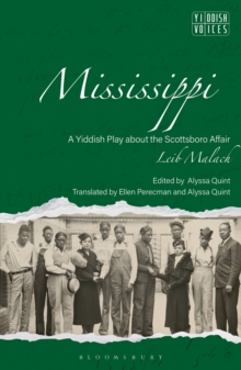 Mississippi : A Yiddish Play about the Scottsboro Affair