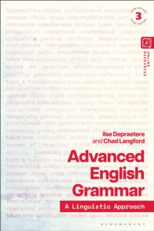 Advanced English Grammar : A Linguistic Approach