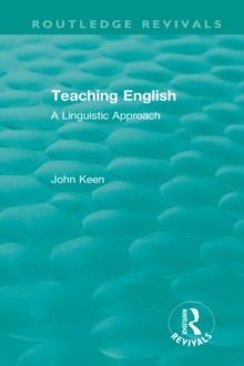 Teaching English : A Linguistic Approach