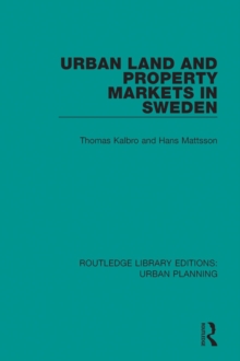 Urban Land and Property Markets in Sweden