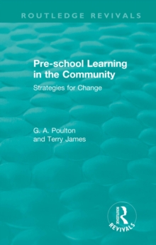 Pre-school Learning in the Community : Strategies for Change