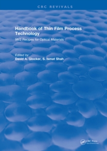 Handbook of Thin Film Process Technology : 98/2 Recipes for Optical Materials