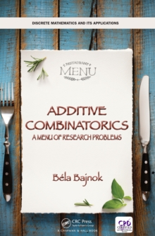 Additive Combinatorics : A Menu of Research Problems