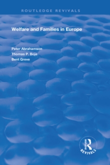 Welfare and Families in Europe