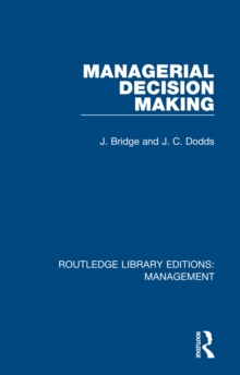 Managerial Decision Making