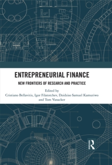 Entrepreneurial Finance : New Frontiers of Research and Practice