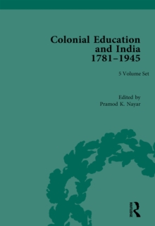 Colonial Education in India 17811945