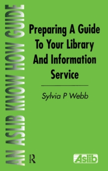 Preparing a Guide to your Library and Information Service