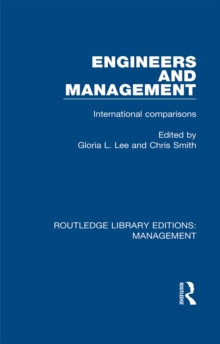 Engineers and Management : International Comparisons