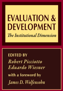 Evaluation and Development : The Institutional Dimension