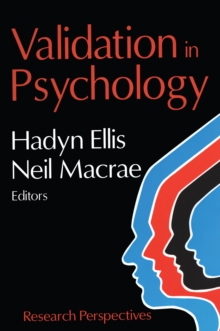 Validation in Psychology : Research Perspectives