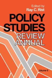 Policy Studies: Review Annual : Volume 6