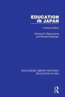 Education in Japan : A Source Book