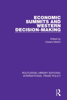 Economic Summits and Western Decision-Making