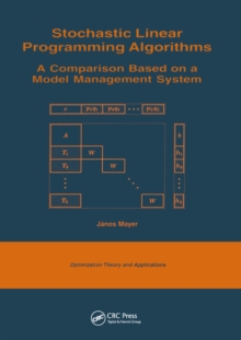 Stochastic Linear Programming Algorithms : A Comparison Based on a Model Management System