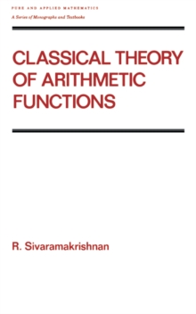 Classical Theory of Arithmetic Functions