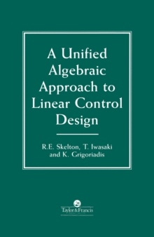 A Unified Algebraic Approach To Control Design