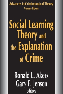 Social Learning Theory and the Explanation of Crime