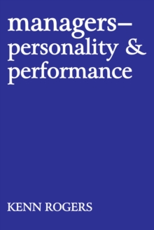 Managers : Personality and Performance