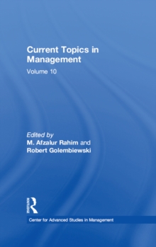 Current Topics in Management : Volume 10