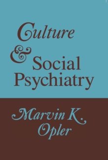 Culture and Social Psychiatry