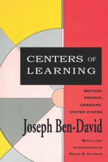 Centers of Learning : Britain, France, Germany, United States