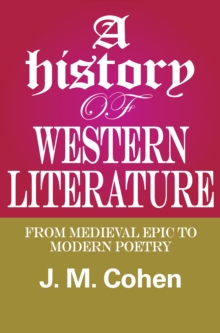 A History of Western Literature : From Medieval Epic to Modern Poetry