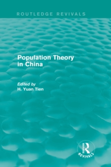 Population Theory in China