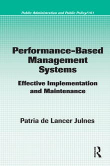 Performance-Based Management Systems : Effective Implementation and Maintenance