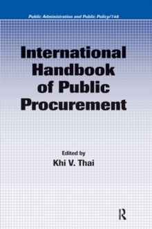 International Handbook of Public Procurement