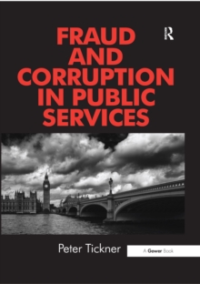 Fraud and Corruption in Public Services